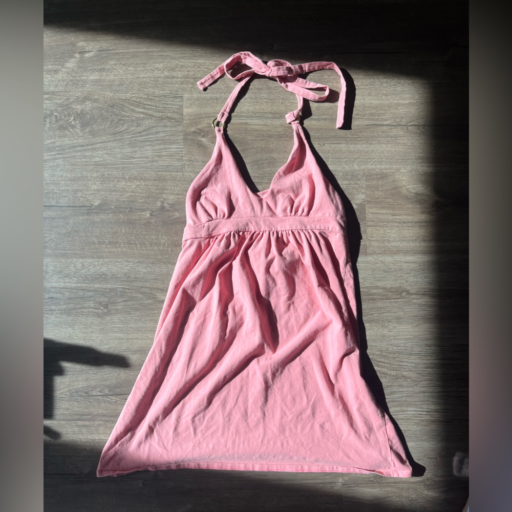 Pink Halter Dress